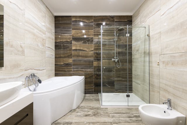 What are the different types of shower doors?