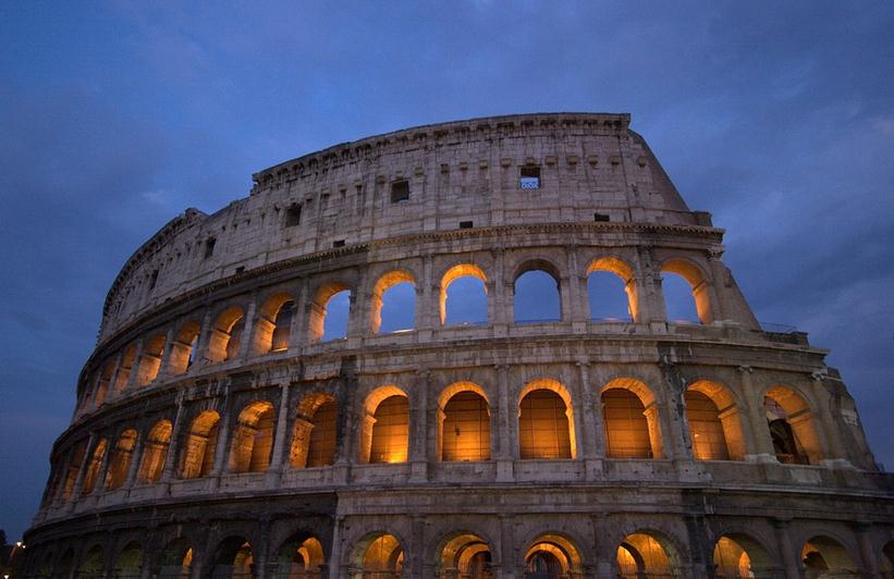 Colosseum, architectural building, oval amphitheatre, a large amphitheater, historical structure, architecture